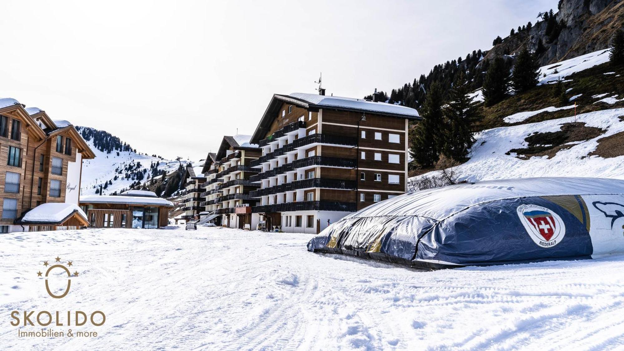 Haus Rhodania Mit Matterhornblick, Riederalp Mitte Exterior photo